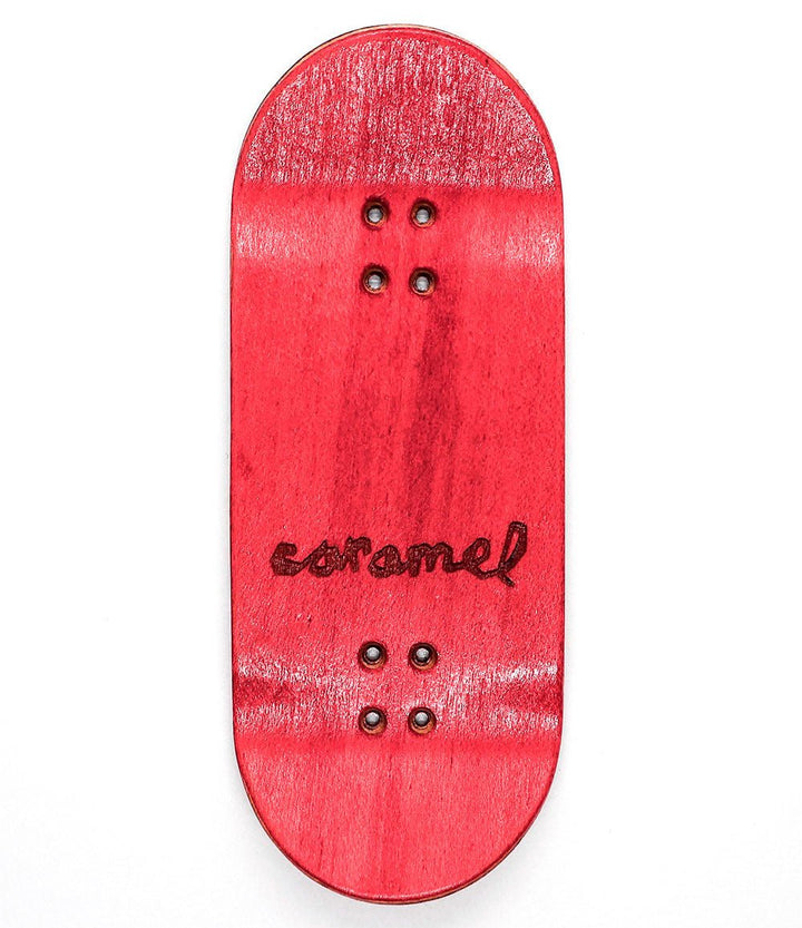 Caramel Tape Head Fingerboard Deck 40mm - Caramel Fingerboards - Fingerboard store