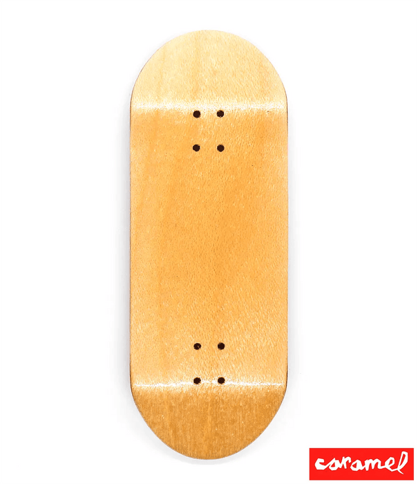 Caramel Wood Blank Fingerboard Deck 34mm - Caramel Fingerboards - Fingerboard store