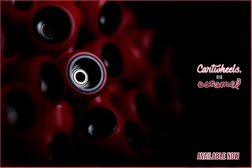Cartwheels x Caramel V4R core classic wheels 7.5mm - Caramel Fingerboards - Fingerboard store