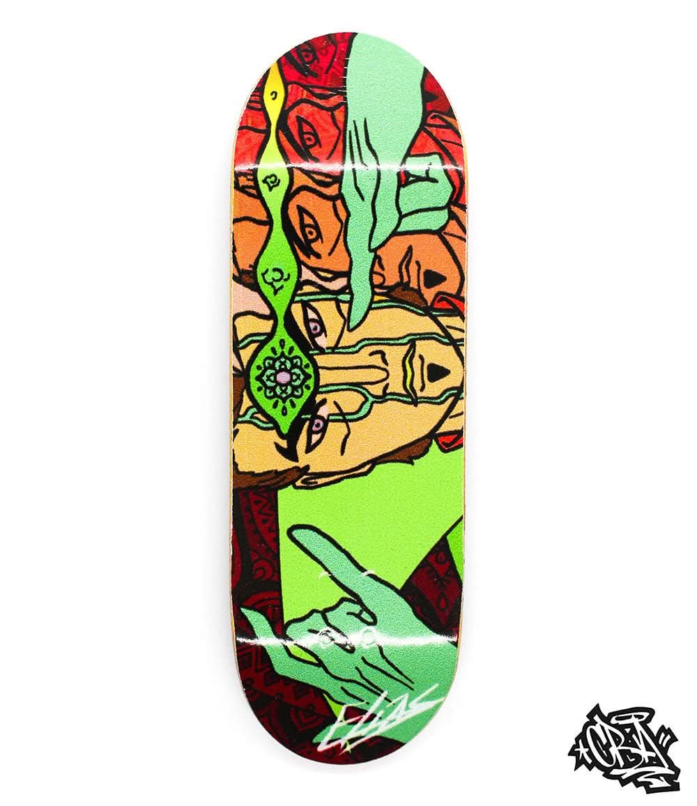CBA x Caramel Doctor Strange Fingerboard Deck 30mm