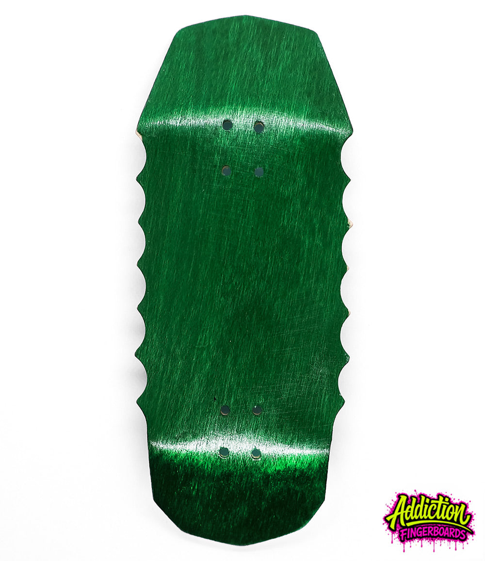 Addiction Green Centinel Fingerboard Deck 35mm
