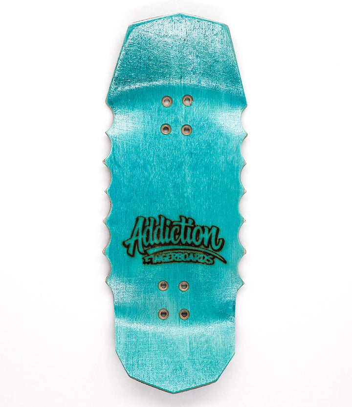 Addiction Green Centinel Fingerboard Deck 35mm