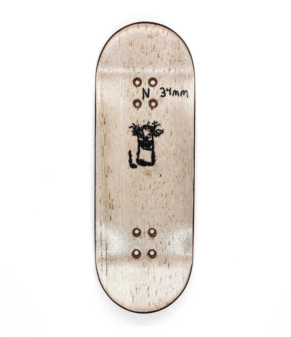 ClownBoy Fingerboard Deck 34mm - Caramel Fingerboards - Fingerboard store