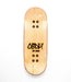 Code green/blue fingerboard split - ply deck 34mm - Caramel Fingerboards - Fingerboard store