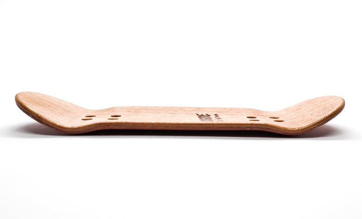 Tabla de Fingerboard Code Red Talk 32mm - perfil lateral - Caramel Fingerboards - Tienda de fingerboard