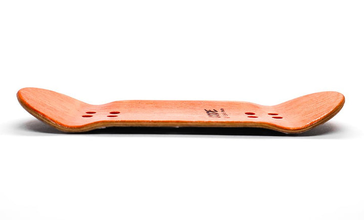 Tabla de Fingerboard Code Shadow 35,5mm - perfil lateral - Caramel Fingerboards - Tienda de fingerboard