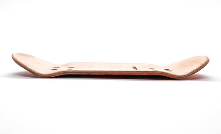 Tabla de Fingerboard Code Street Art 34mm - perfil lateral - Caramel Fingerboards - Tienda de fingerboard