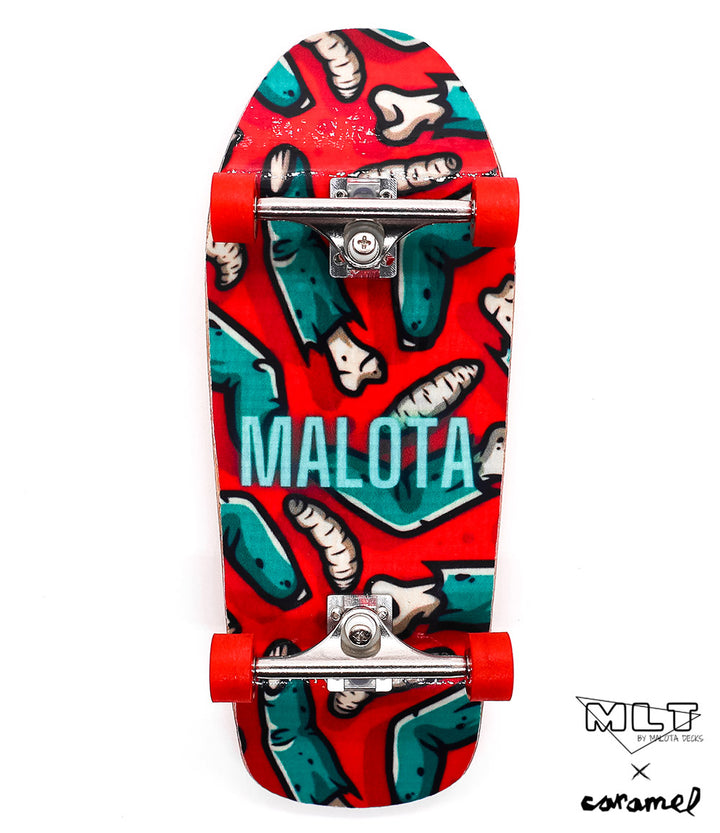 Malota x Caramel Fingers Complete Fingerboard 38mm