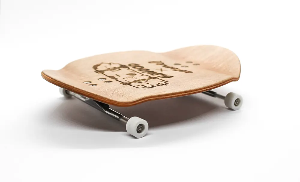 Oldwood x Caramel Egg Complete Fingerboard 80mm - Caramel Fingerboards - Fingerboard store