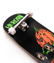 Custom x Heroin Pumpkin Wide Boy Complete Fingerboard 36.5mm - Caramel Fingerboards