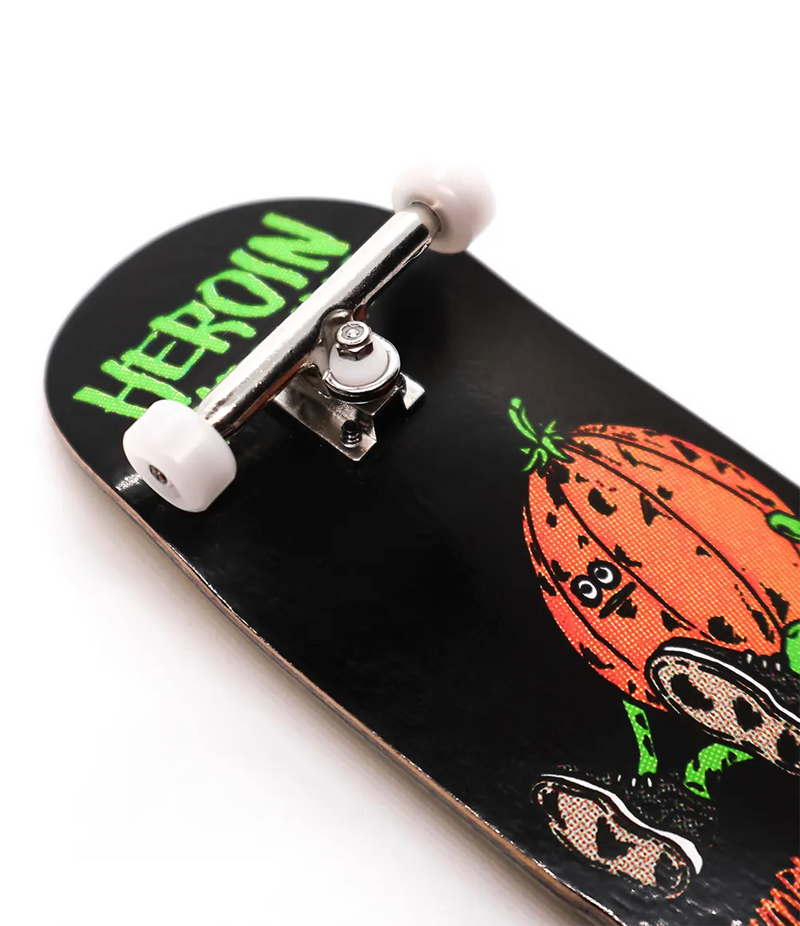 Custom x Heroin Pumpkin Wide Boy Complete Fingerboard 36.5mm - Caramel Fingerboards