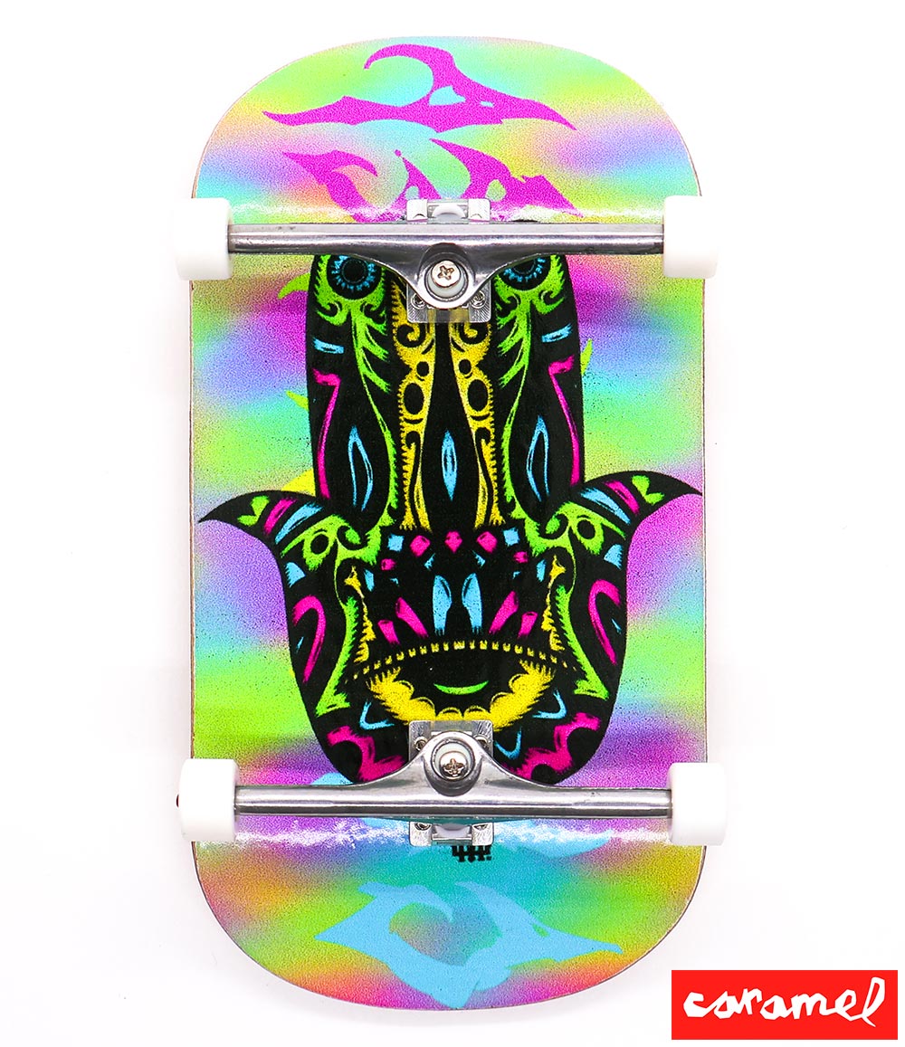 Fingerboard completo Caramel Hamsa 50mm