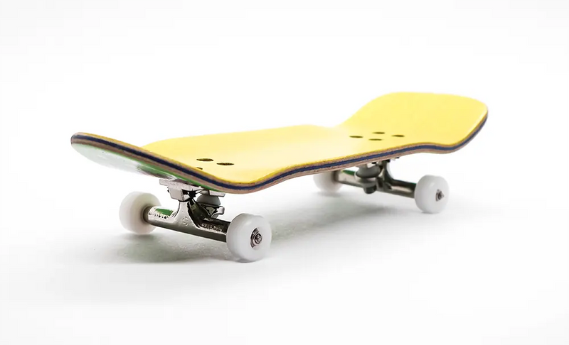 Custom x Heroin Curb Crusher Chomp Complete Fingerboard 33mm - Caramel Fingerboards (2)