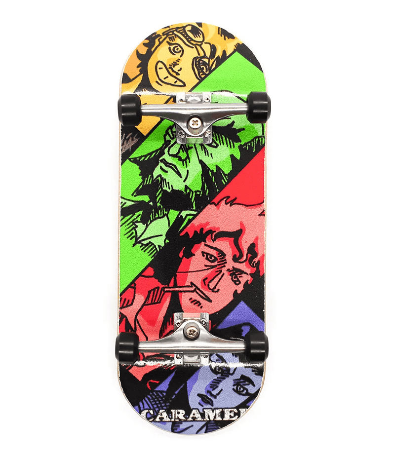 Cowboy Bebop Complete Fingerboard 34mm - Caramel Fingerboards - Fingerboard store