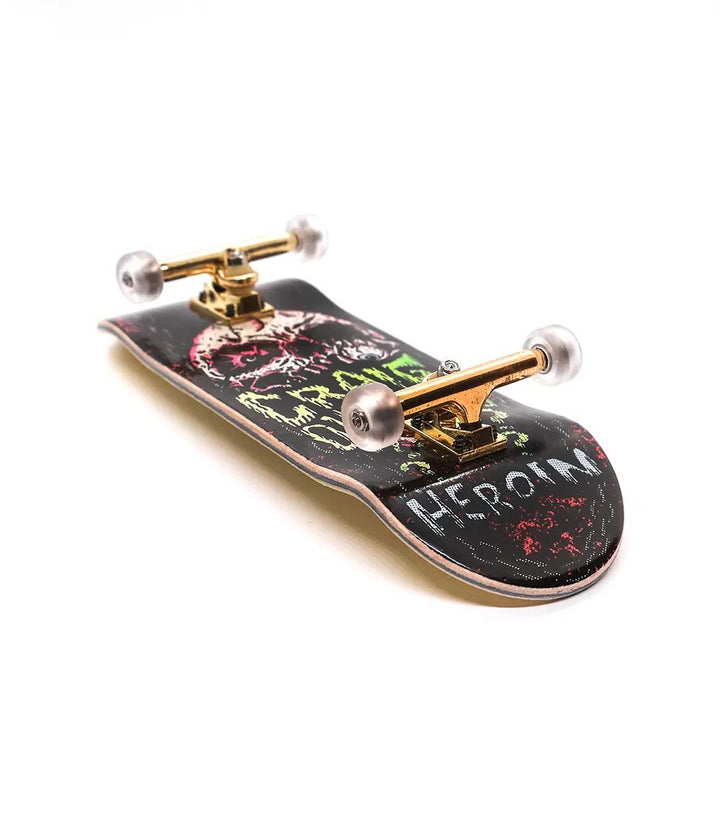 Custom x Heroin Craig Questions Complete Fingerboard - Caramel Fingerboards - Fingerboard store