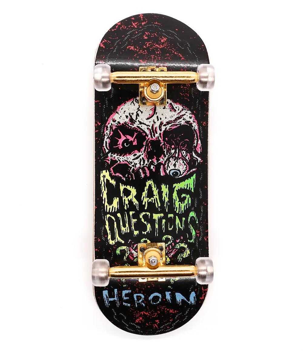 Custom x Heroin Craig Questions Complete Fingerboard - Caramel Fingerboards - Fingerboard store