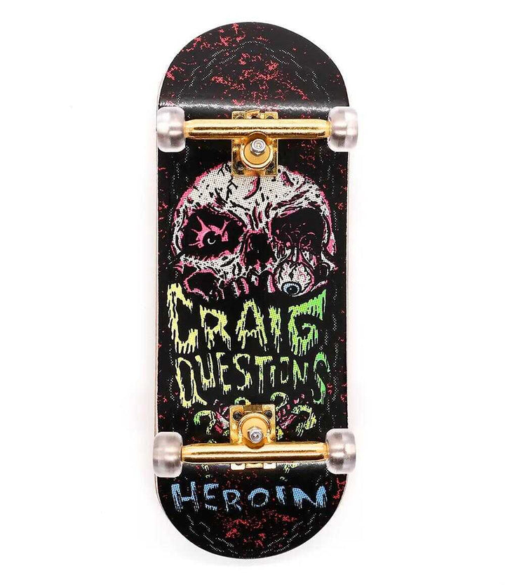 Custom x Heroin Craig Questions Complete Fingerboard - Caramel Fingerboards - Fingerboard store