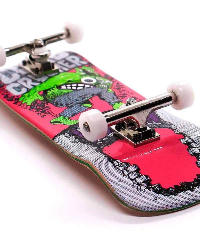 Custom x Heroin Curb Crusher Complete Fingerboard 33.8mm - Caramel Fingerboards - Fingerboard store