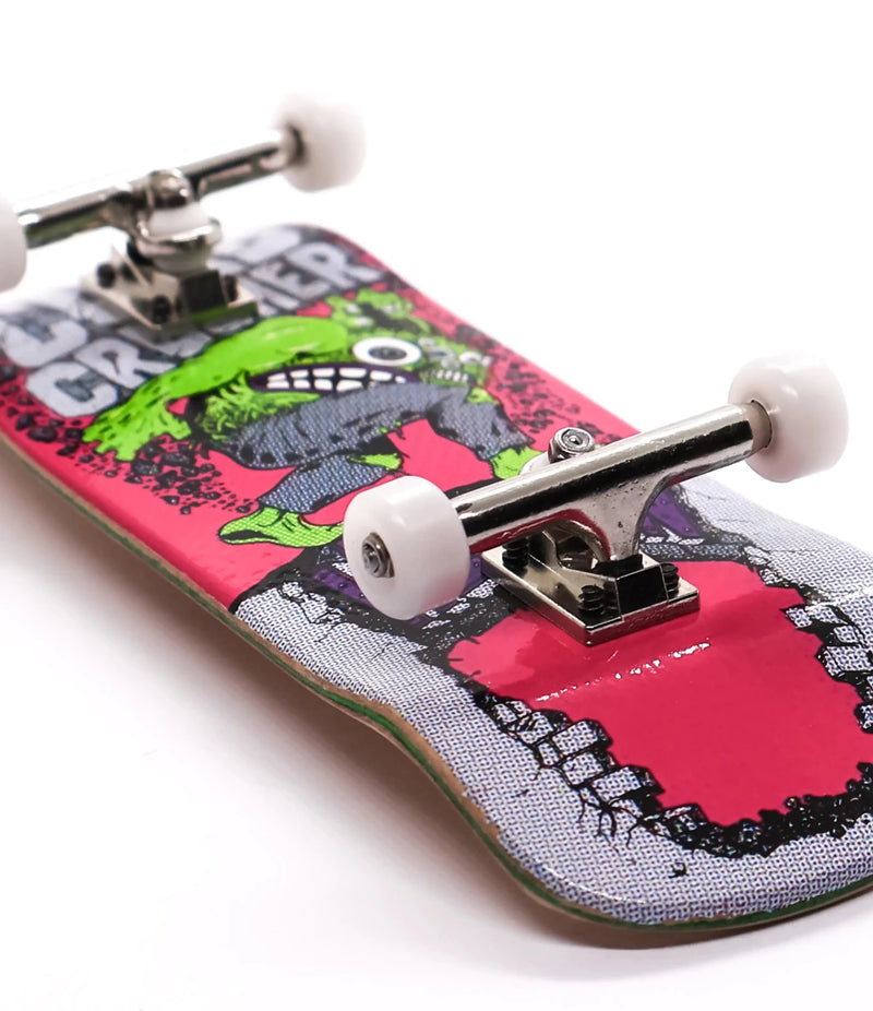 Custom x Heroin Curb Crusher Complete Fingerboard 33.8mm - Caramel Fingerboards - Fingerboard store