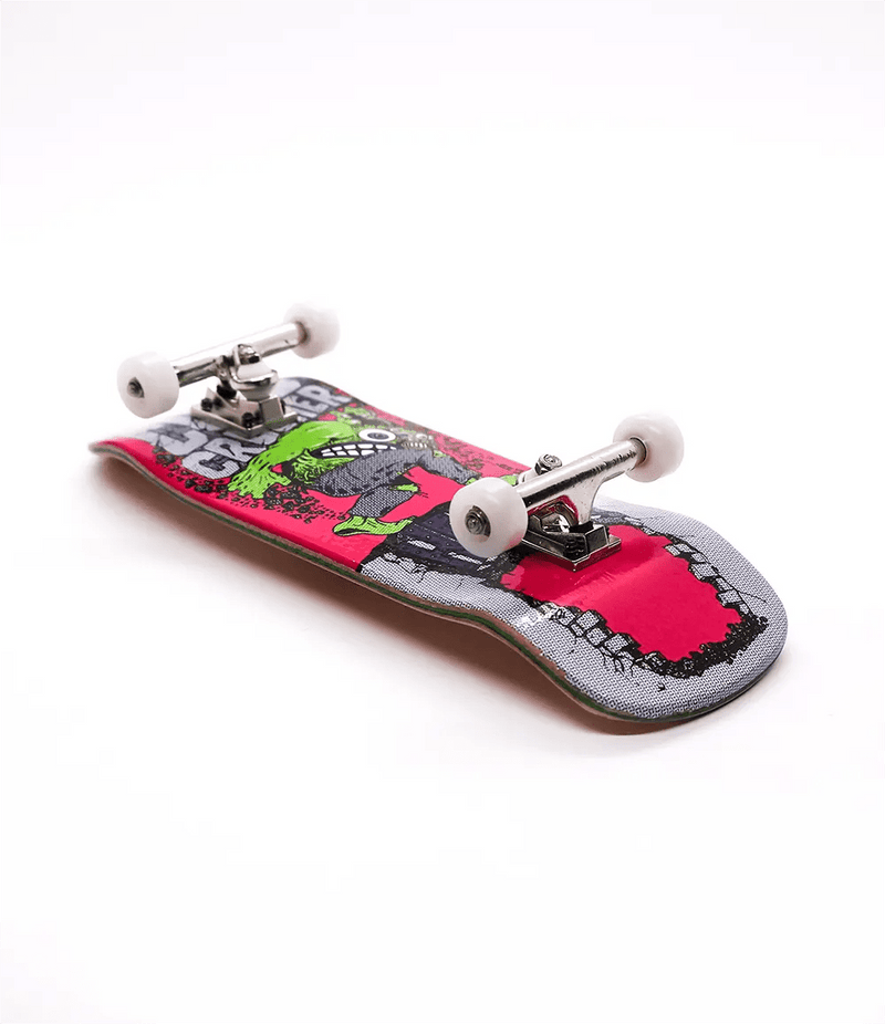 Custom x Heroin Curb Crusher Complete Fingerboard 33.8mm - Caramel Fingerboards - Fingerboard store