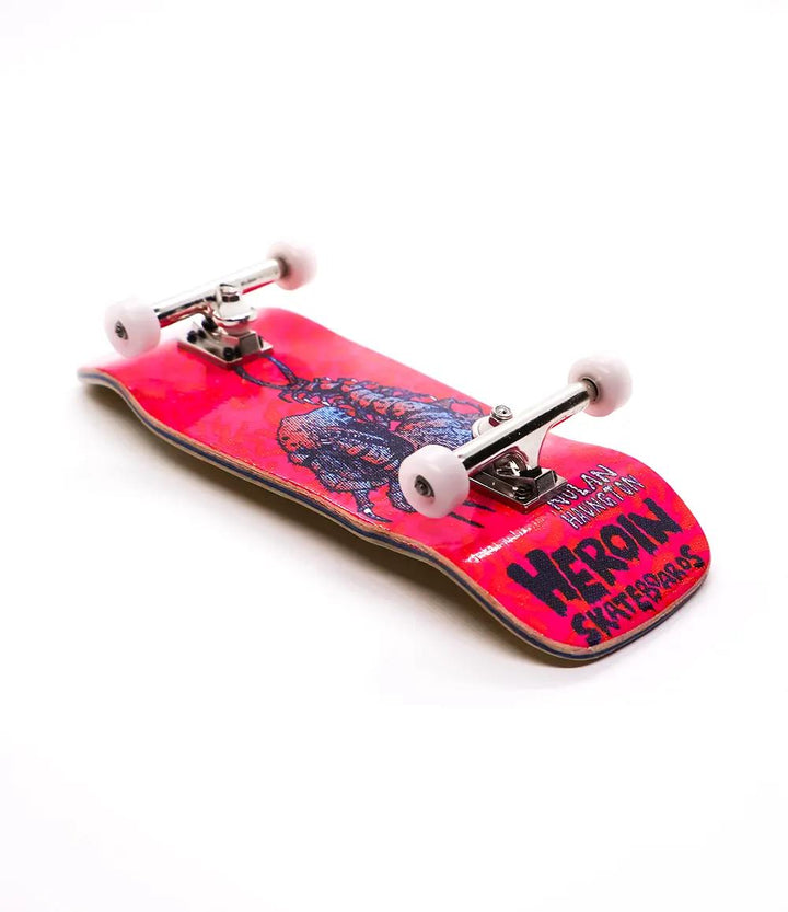 Custom x Heroin Haughton Knock Off Complete Fingerboard 36mm - Caramel Fingerboards - Fingerboard store