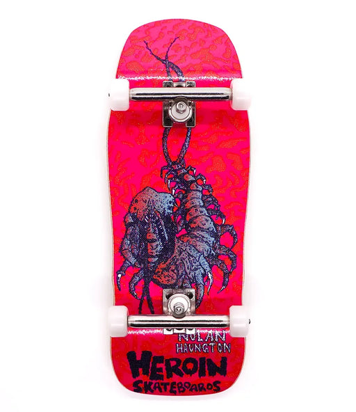 Custom x Heroin Haungton Knock Off Complete Fingerboard 36mm - Caramel Fingerboards - Fingerboard store