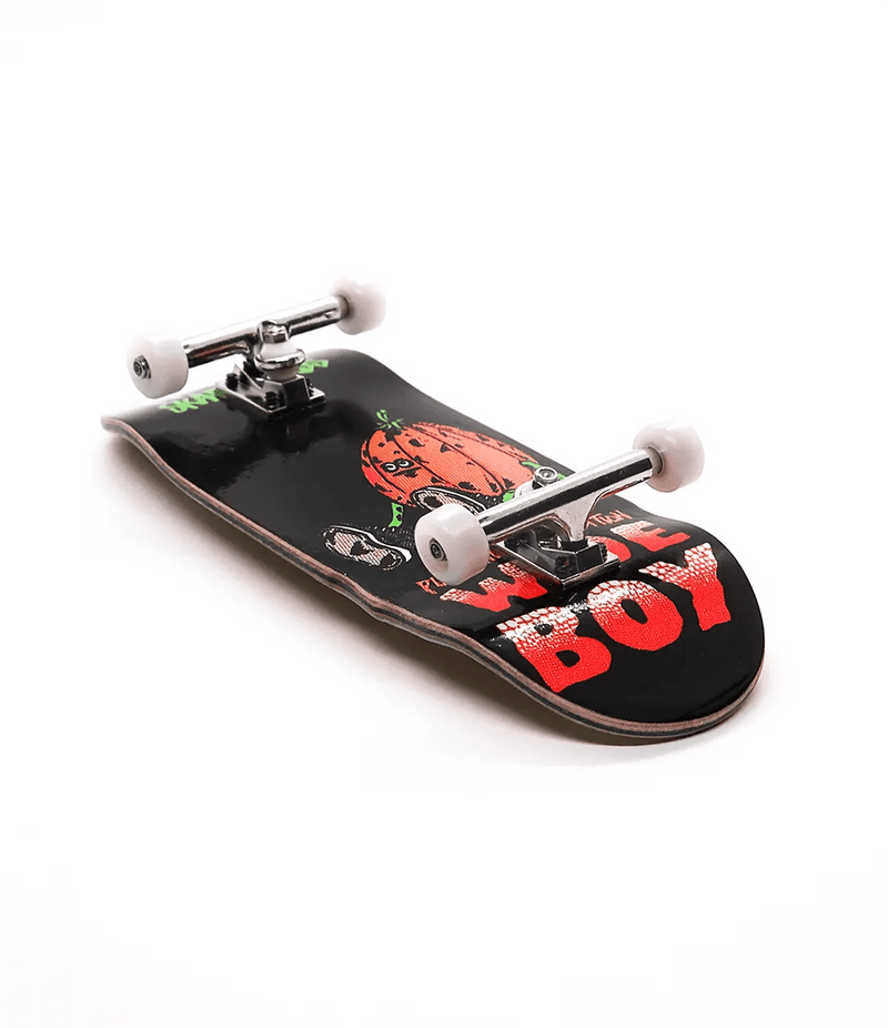 Custom x Heroin Pumpkin Wide Boy Complete Fingerboard 36.5mm - Caramel Fingerboards - Fingerboard store