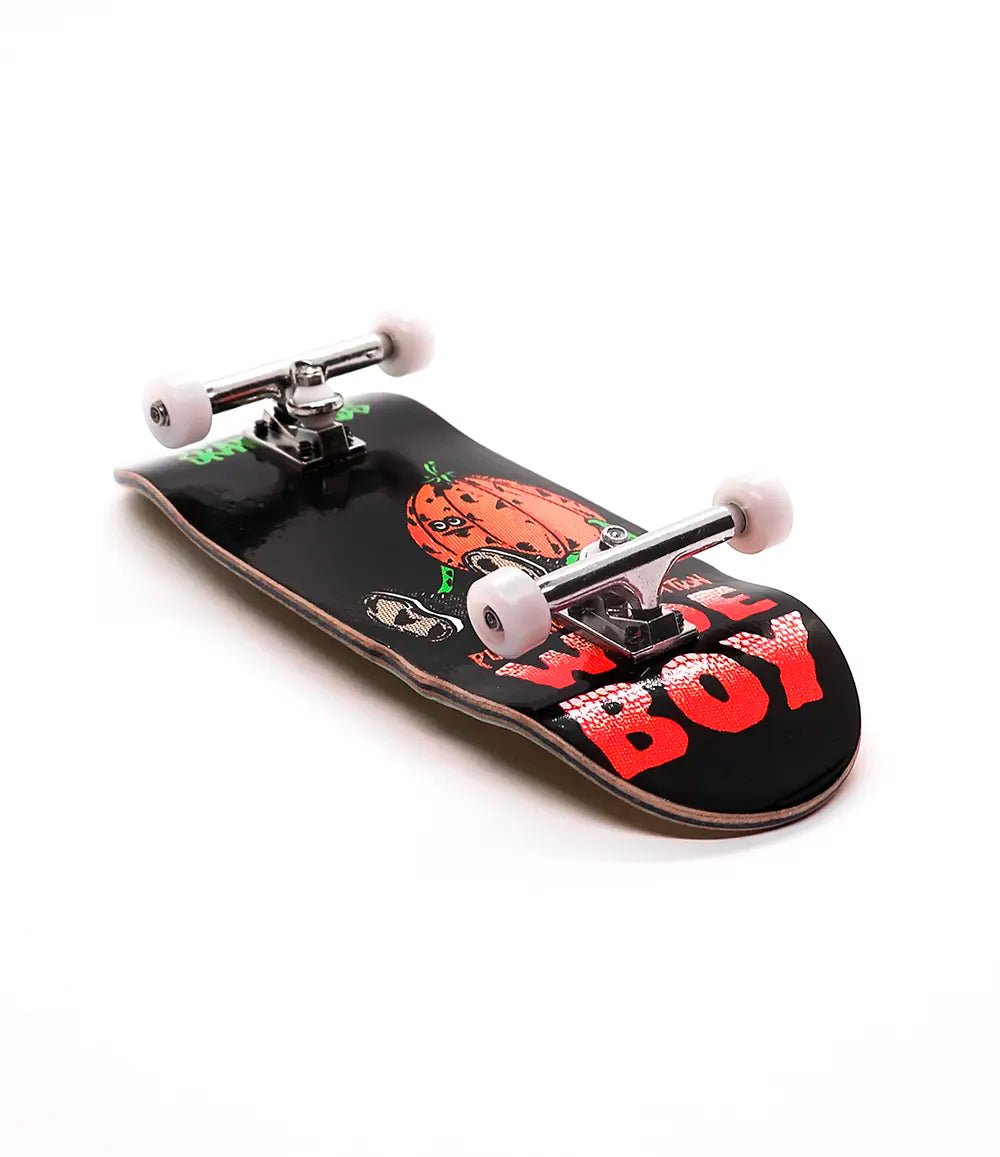 Custom x Heroin Pumpkin Wide Boy Complete Fingerboard 36.5mm - Caramel Fingerboards - Fingerboard store