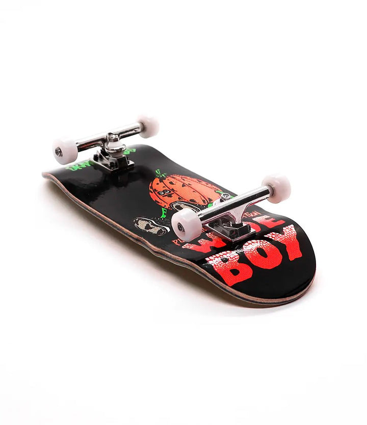 Custom x Heroin Pumpkin Wide Boy Complete Fingerboard 36.5mm - Caramel Fingerboards - Fingerboard store