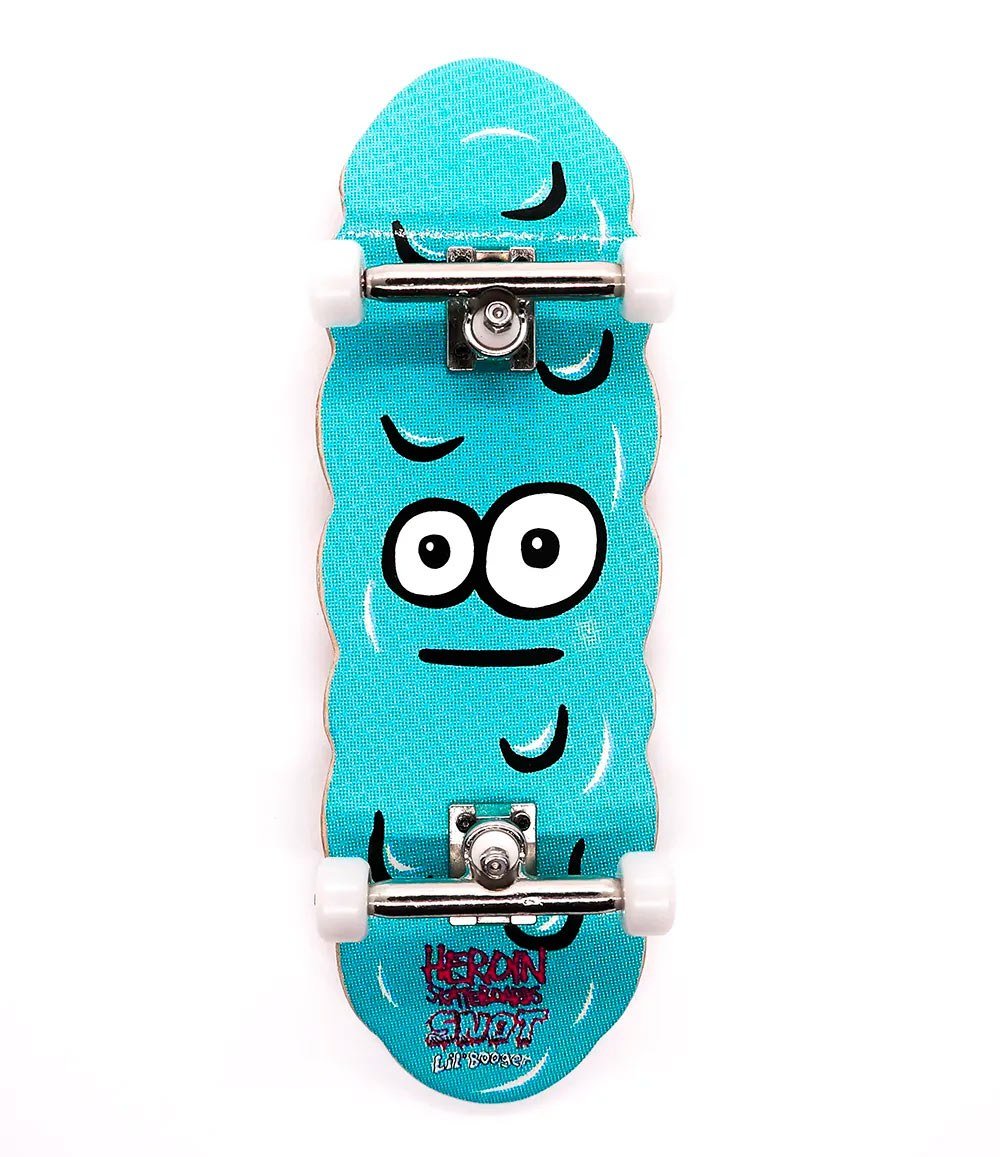 Custom x Heroin Snot Egg Complete Fingerboard 32mm - Caramel Fingerboards - Fingerboard store