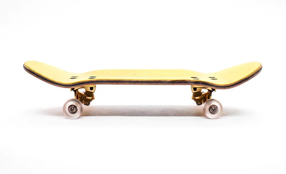 Custom x Heroin Swampy Knock Complete Fingerboard 36mm - Caramel Fingerboards - Fingerboard store