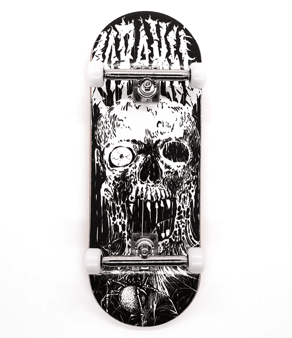 Death Ride Standard Complete Fingerboard 34mm - Caramel Fingerboards - Fingerboard store