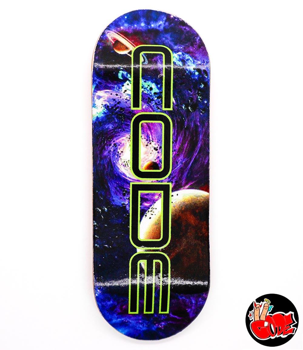 Code Cosmic Fingerboard Deck 33.6mm - Caramel Fingerboards - Fingerboard store