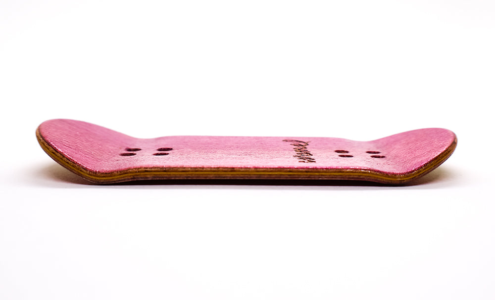 Caramel Caged Eye Fingerboard Deck 40mm