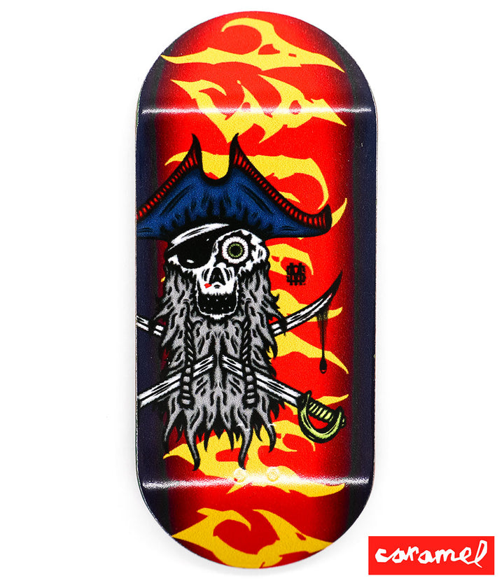 Caramel Dead Pirate Fingerboard Deck 40mm