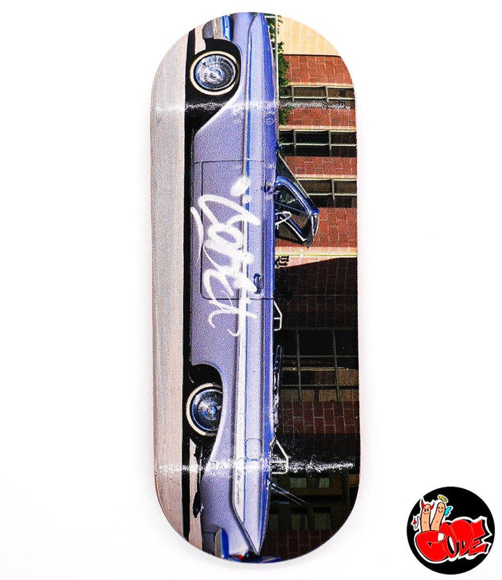 Code Lowrider Fingerboard Deck 35.5mm - Caramel Fingerboards - Fingerboard store