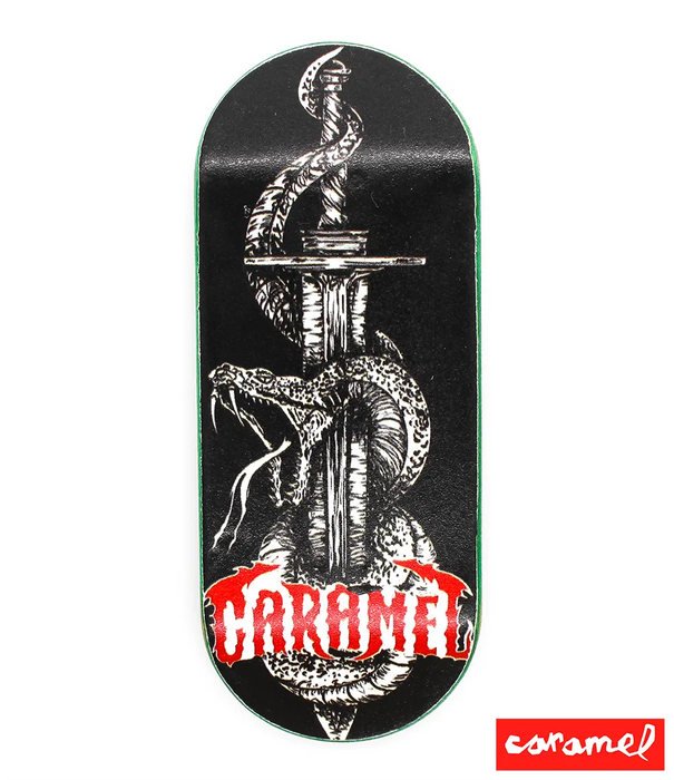 Caramel Snake Fingerboard Deck 38mm