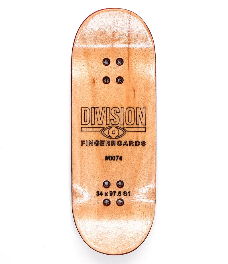 Division Flow Fingerboard Deck 34mm