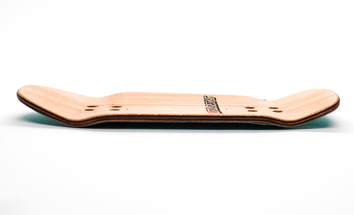 Malota Skull Blast Old School Fingerboard Deck 37mm - Caramel Fingerboards - Fingerboard store