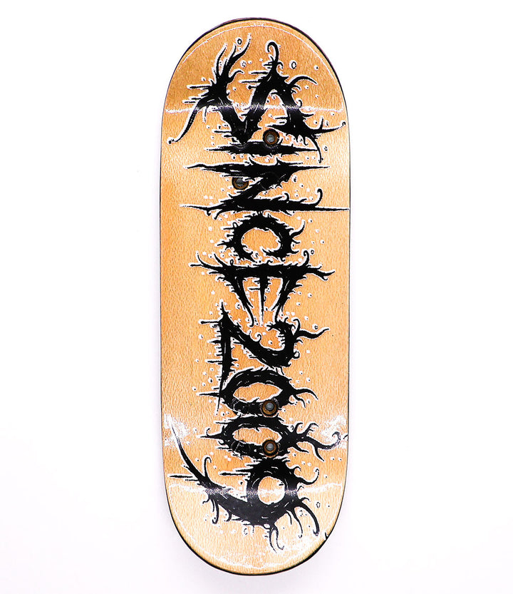 Jem x Caramel White Fingerboard Deck 34mm