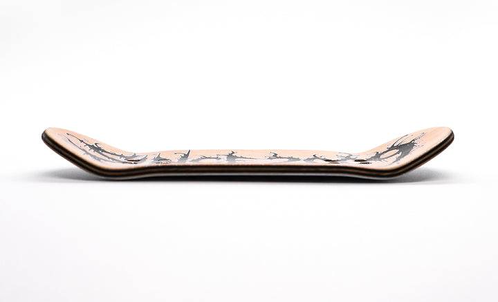 Jem x Caramel White Fingerboard Deck 34mm