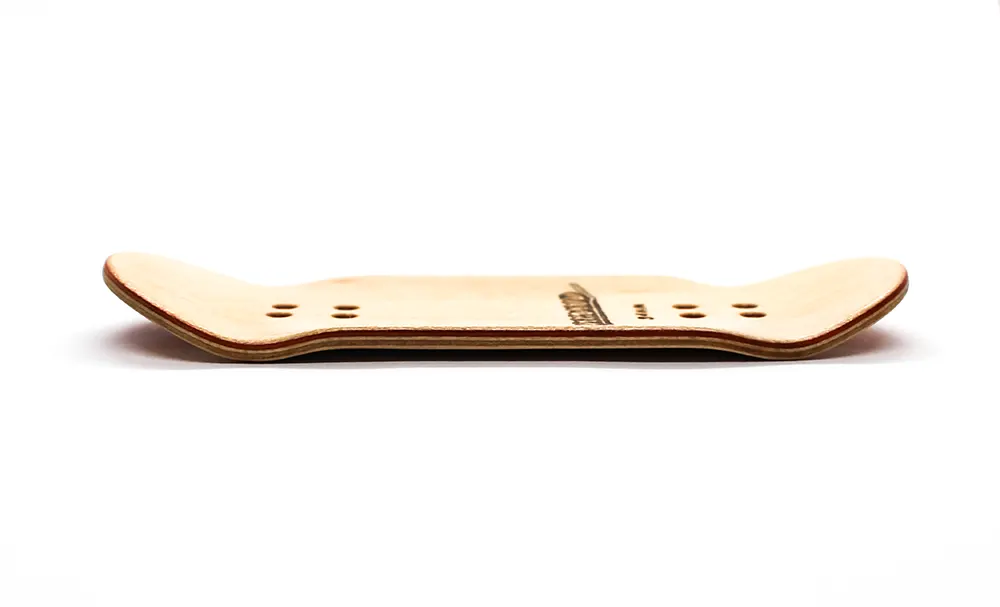 Broswood Orange Split Ply Fingerboard Deck 34mm