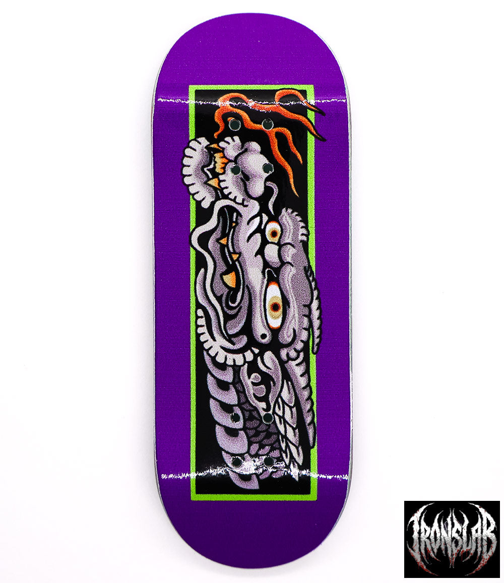 Iron Slab Purple Dragon Spirit Fingerboard Deck