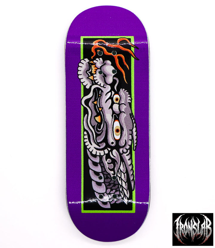 Iron Slab Purple Dragon Spirit Fingerboard Deck