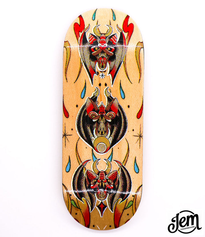 Jem Toro Tattoos Fingerboard Deck 34mm