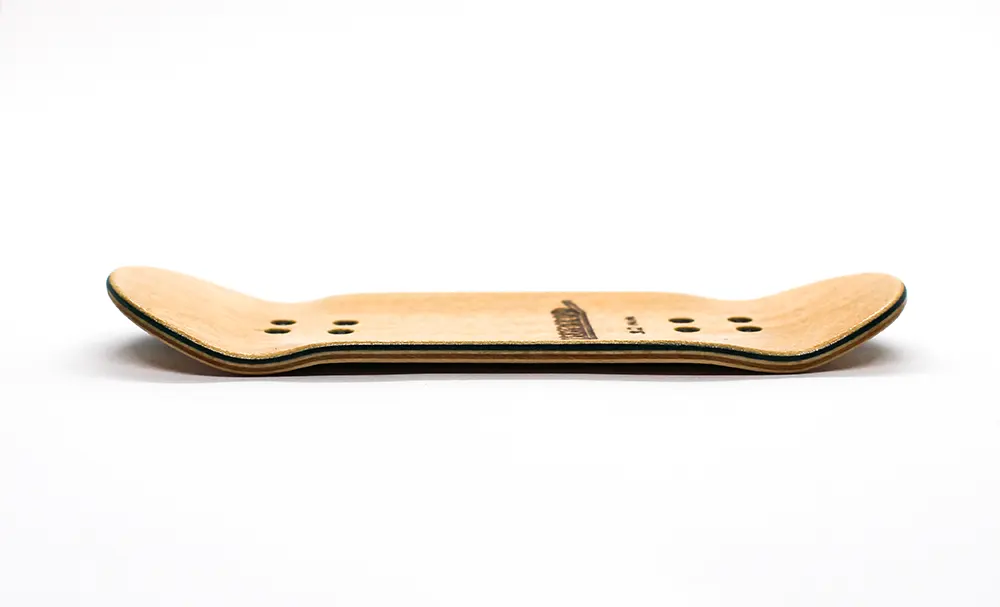 Broswood Black-Grey Split Ply Fingerboard Deck 32mm