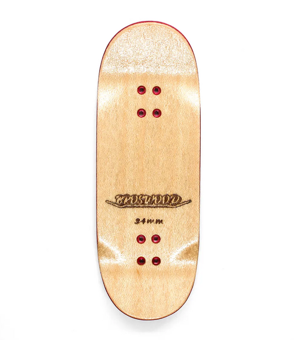 Broswood Pink In The Middle Split Ply Fingerboard Deck 34mm