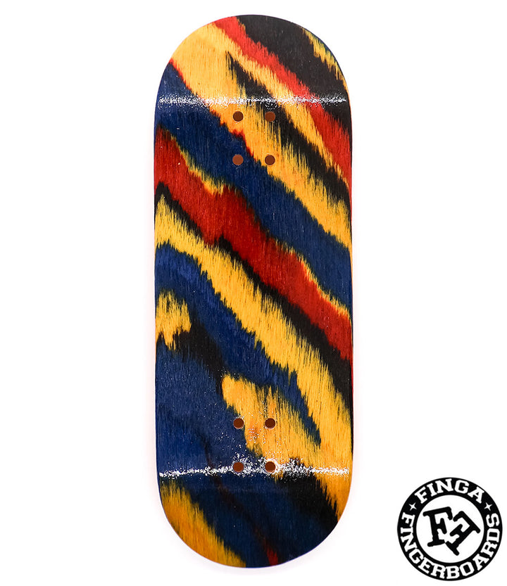 Finga Wildwood Macassar Red Fingerboard Deck 34mm