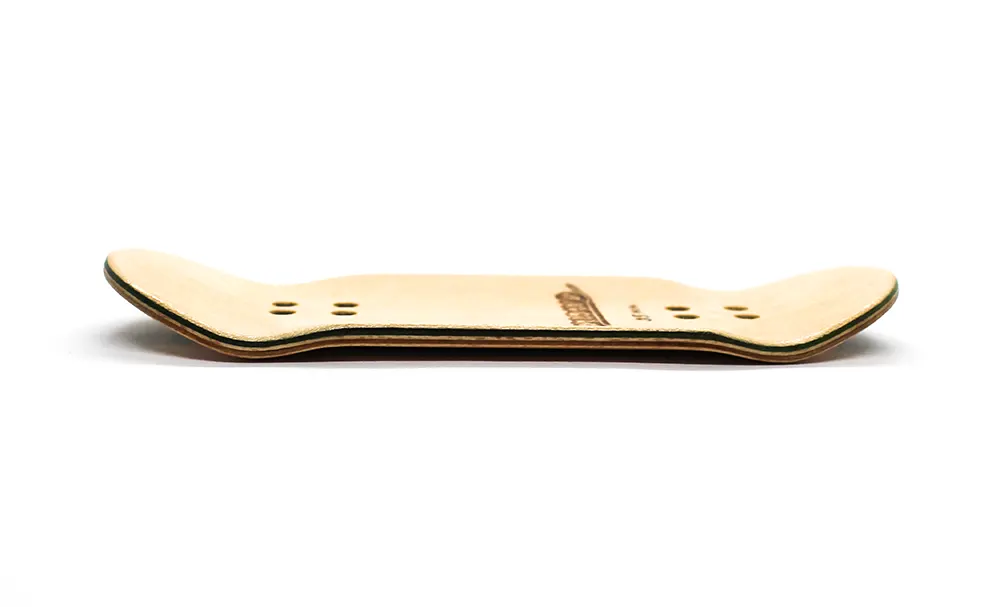 Broswood Green in the middle Split Ply Fingerboard Deck 35mm