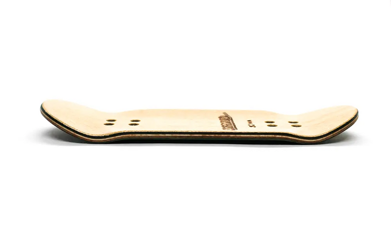 Broswood Green - one line Split Ply Fingerboard Deck 32mm - Caramel Fingerboards - Fingerboard store